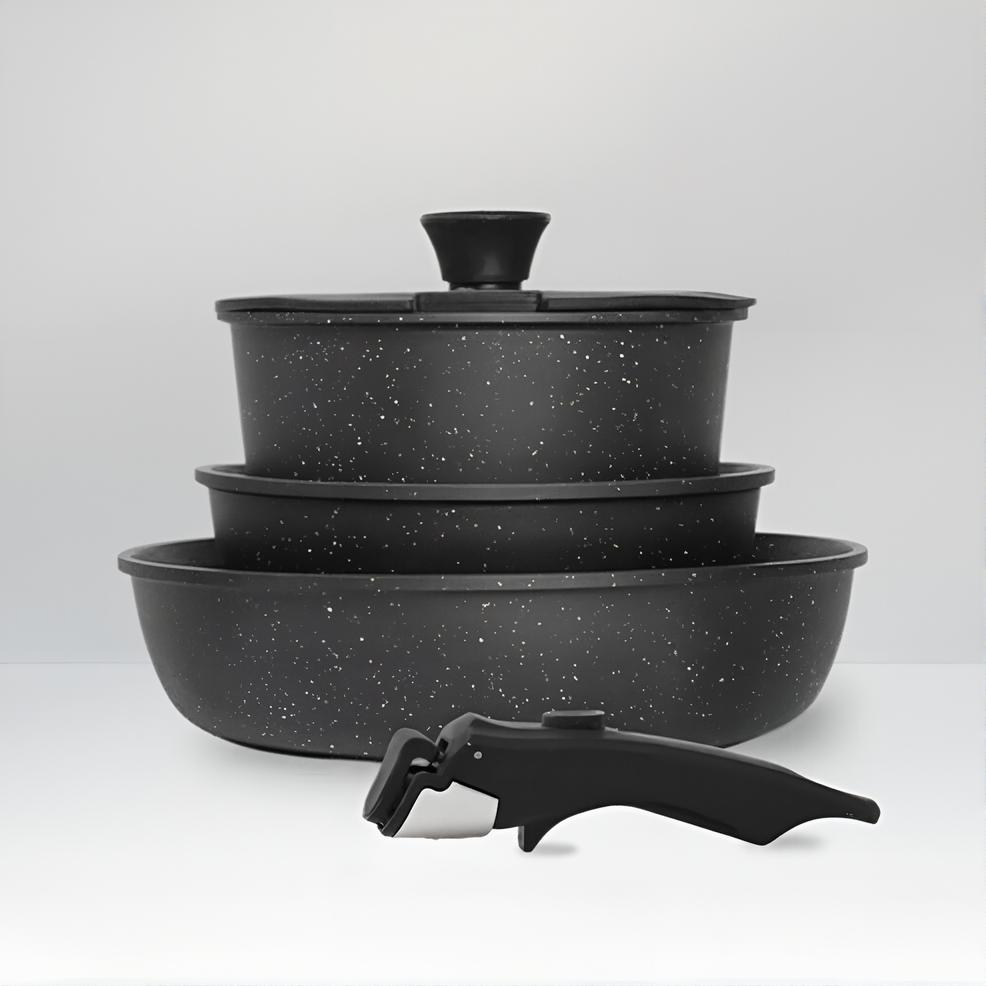 SMELU™ 5-teiliges Keramik-Pfannenset