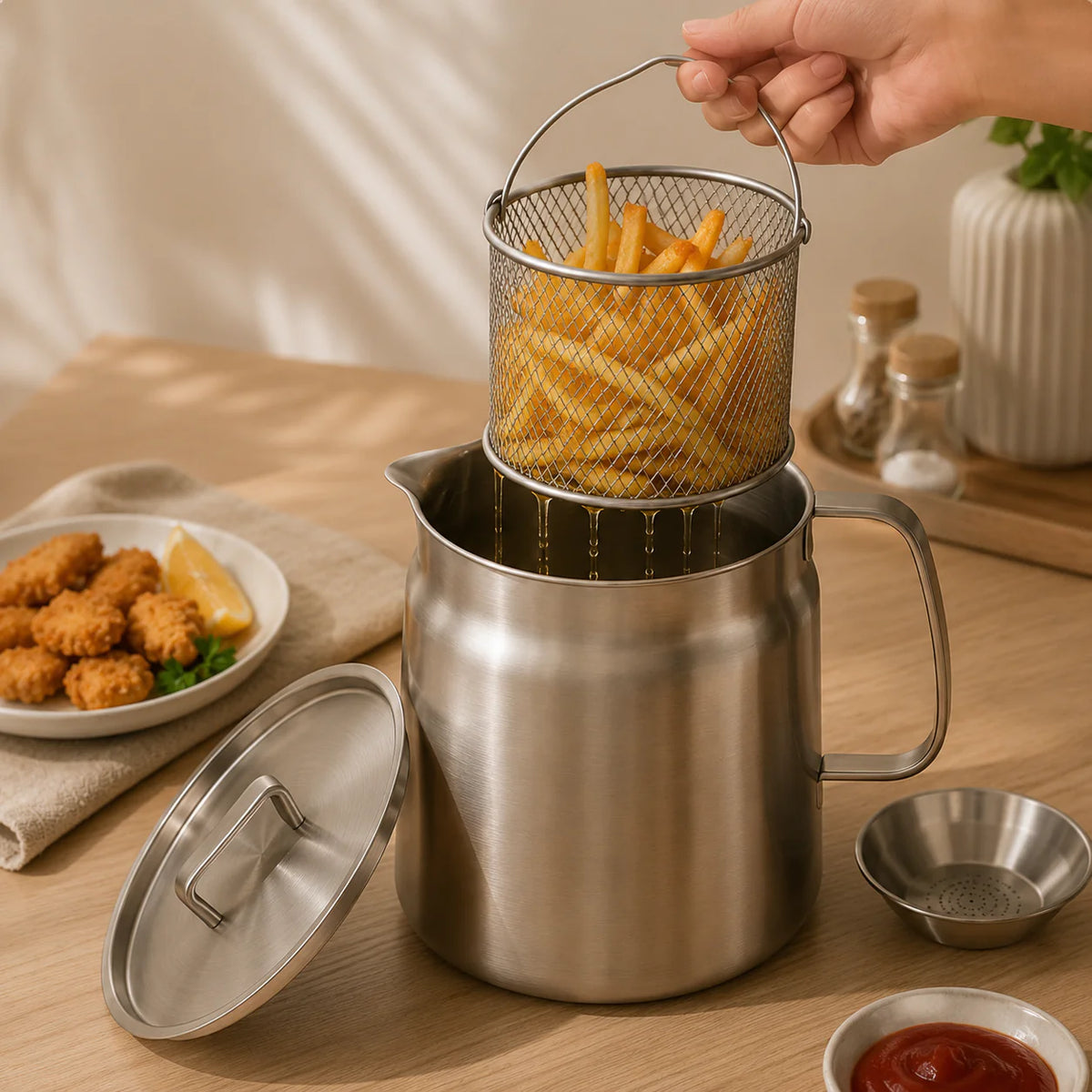 Ellis™ Edelstahl Frittier-Topf