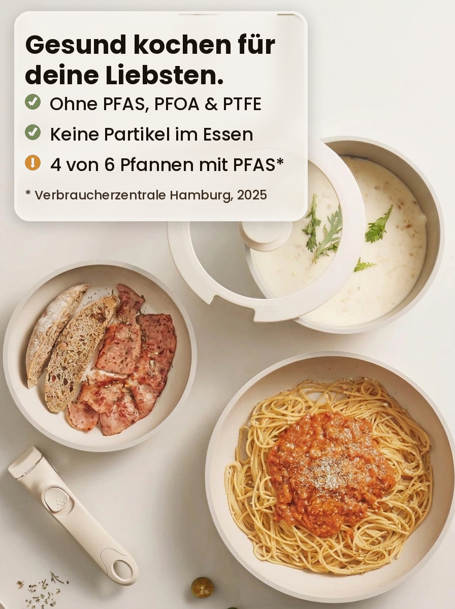 Ellis™ 5-teiliges Keramik-Pfannenset