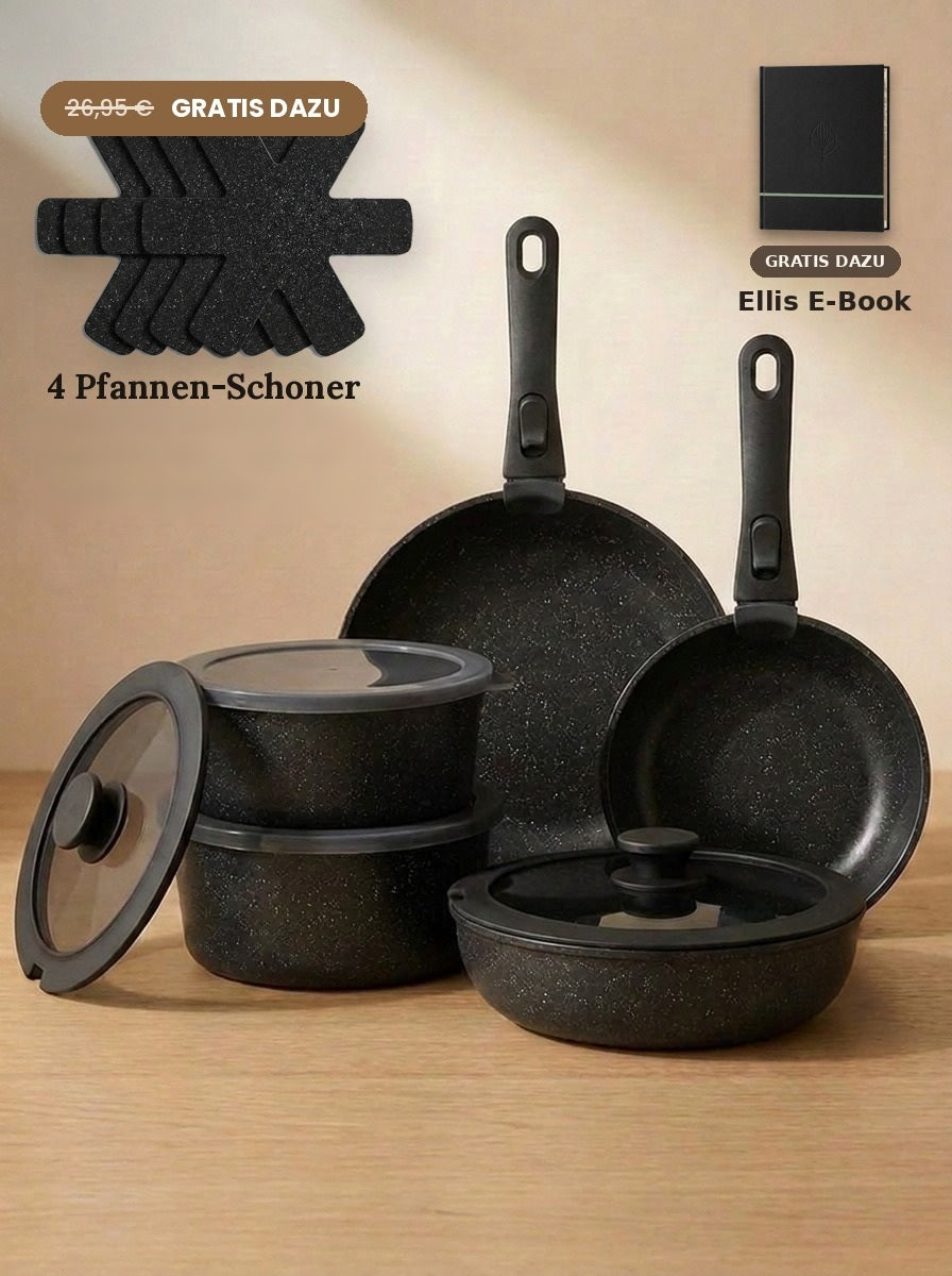 Ellis™ 11-teiliges Keramik-Pfannenset