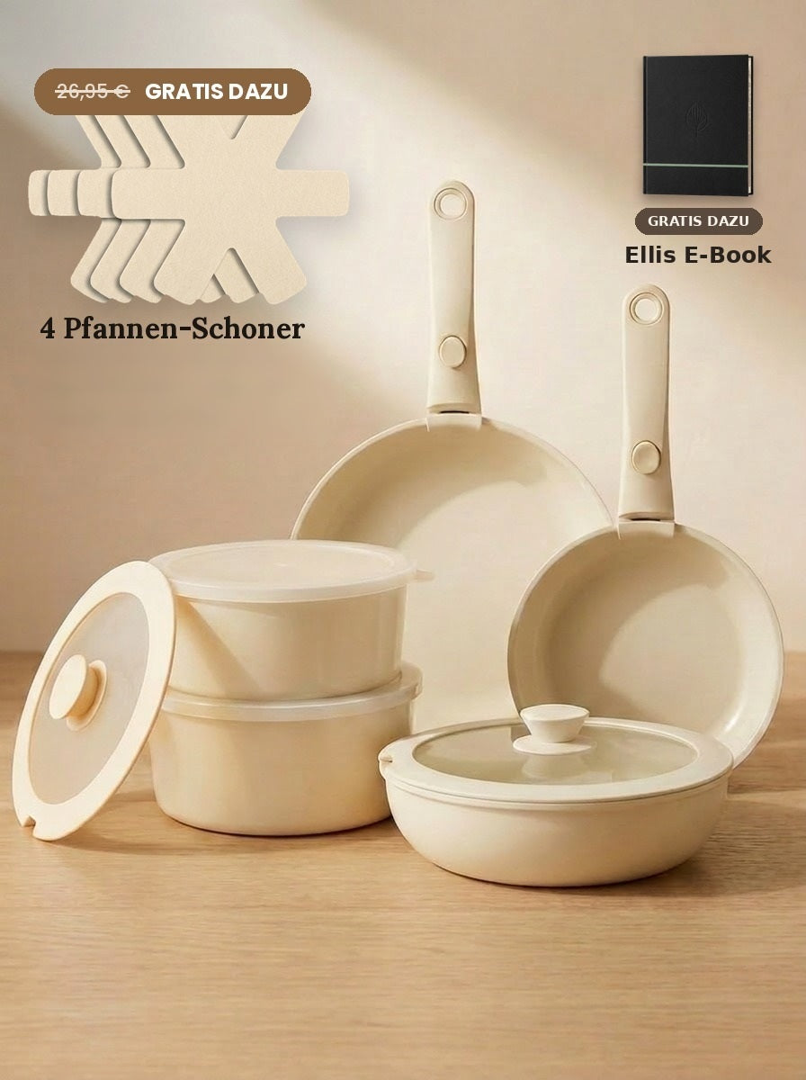 Ellis™ 11-teiliges Keramik-Pfannenset
